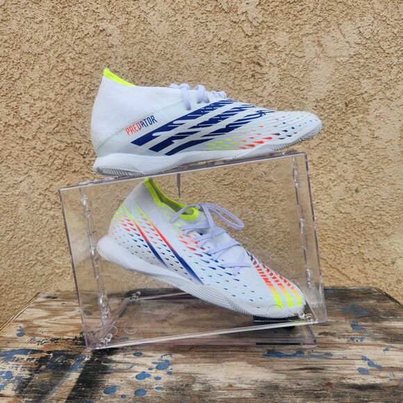 Size 10 Adidas Predator Edge 3 In Soccer Cleats unisex - Picture 3 of 9